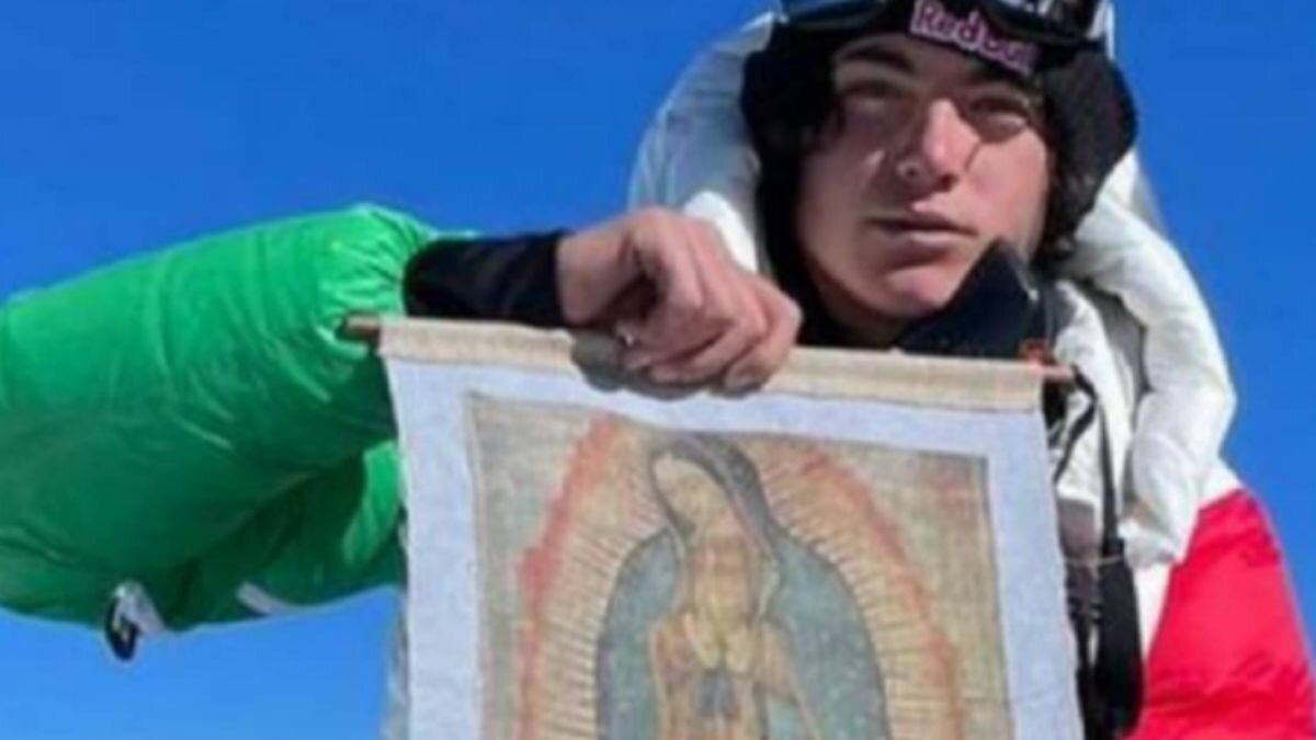 Él es Juan Martínez, el mexicano más joven en conquistar el Everest