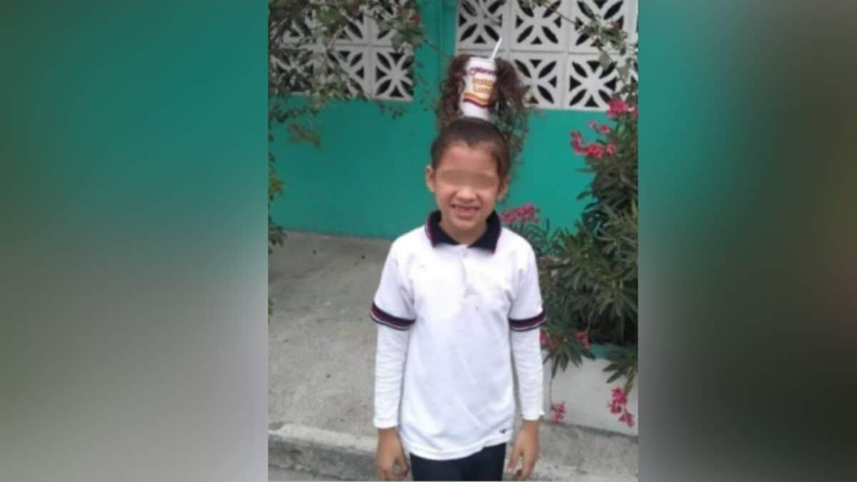 Sufre niña burlas tras peinarse de sopa instantánea (Video)