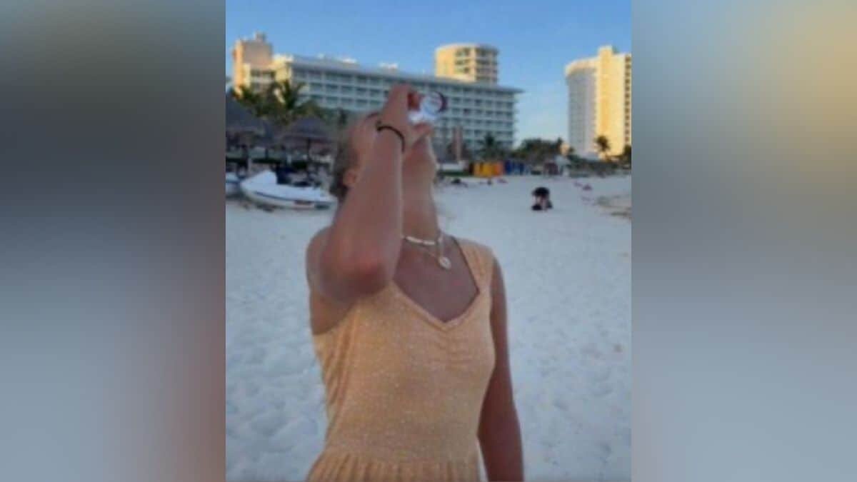 Bebe alemana 'Tonayán' por primera vez y esta fue su reacción