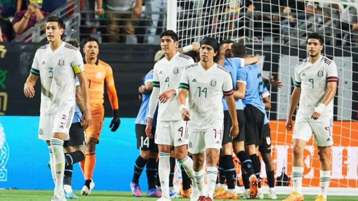 Aplasta Uruguay a México en amistoso rumbo a Qatar 2022