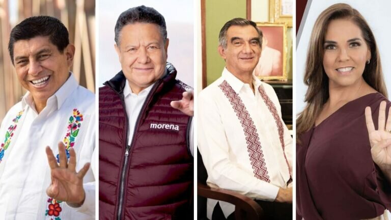 Morena vence en 4 estados
