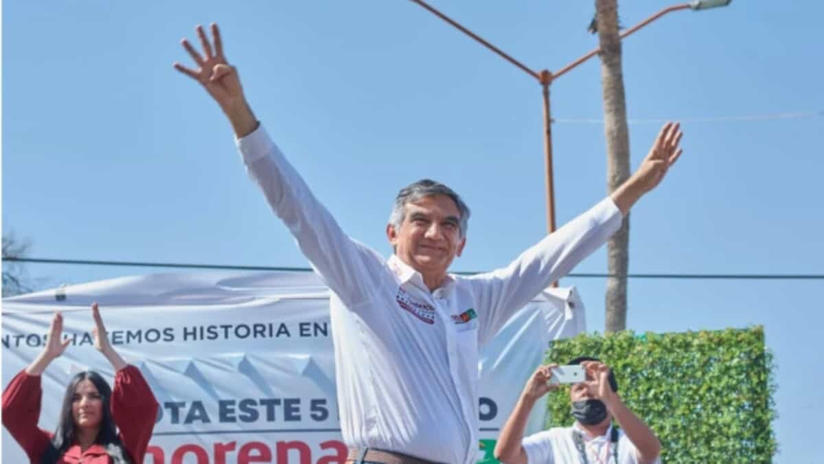 Lidera Américo Villarreal en las elecciones de Tamaulipas