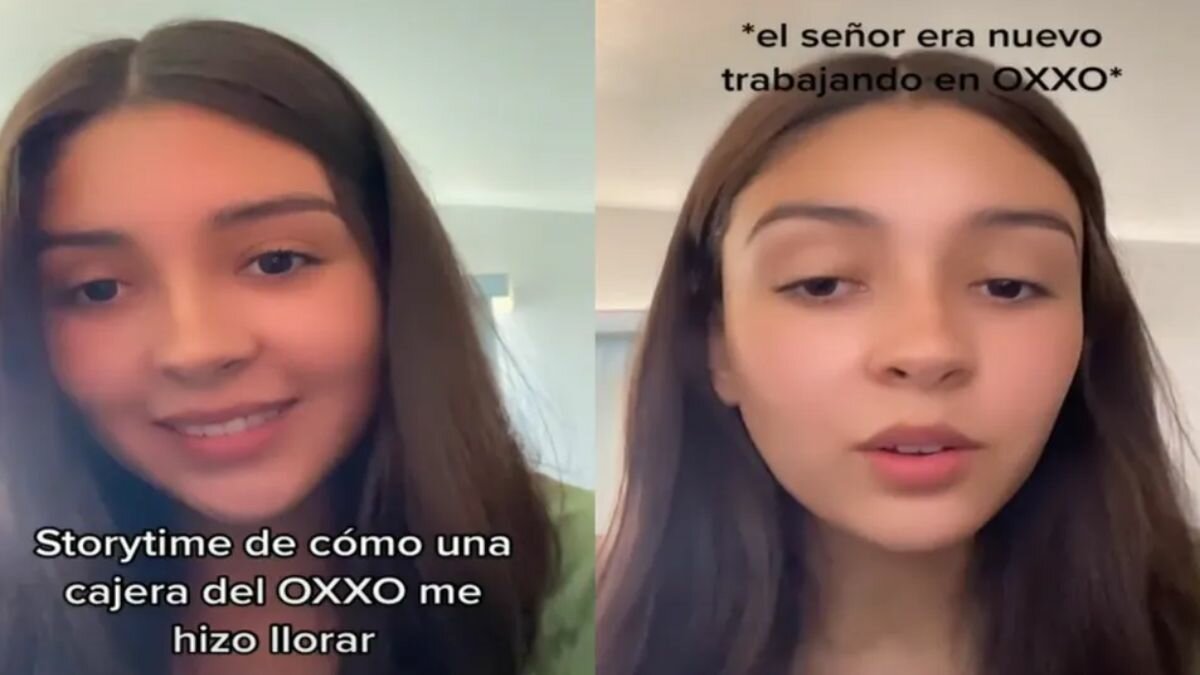 ¡Hasta las lágrimas! Cajera del Oxxo regaña a clienta por hacer mal una recarga