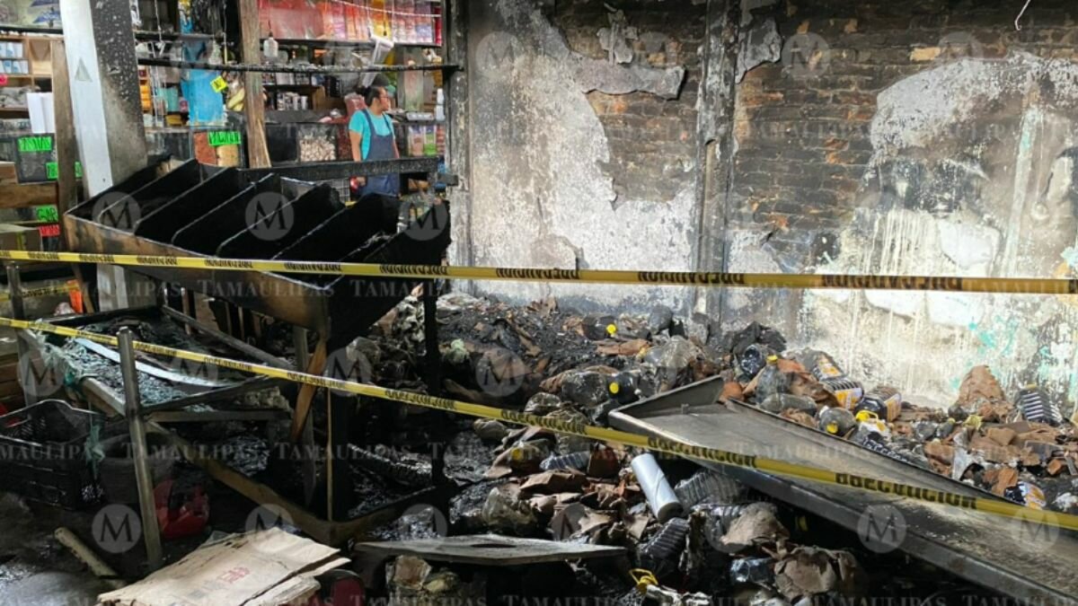 ¡Celos incendiarios! Mujer provoca quemazón en un local por un hombre