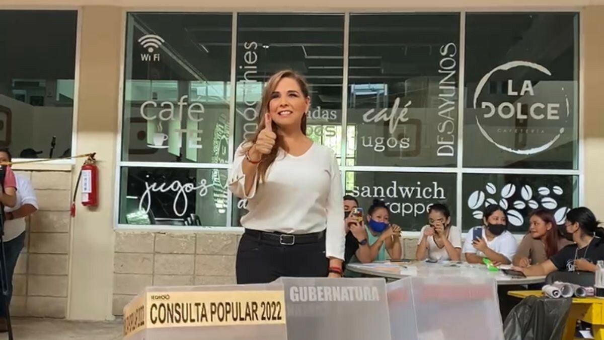 De continuar las tendencias, la morenista se convertiría en la próxima gobernadora de Quintana Roo.