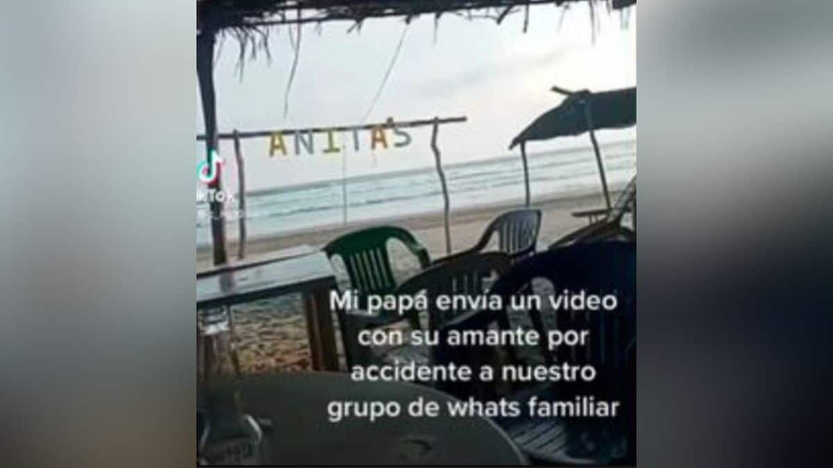 Exhiben hijas a padre que envió video con su amante a chat familiar