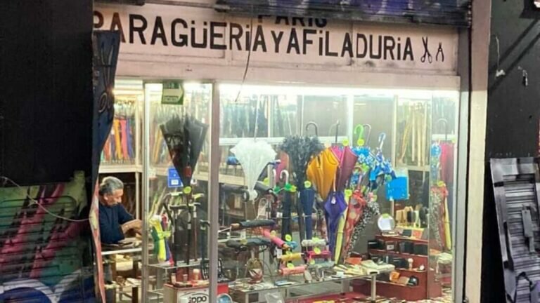 La última paragüería que existe en CDMX