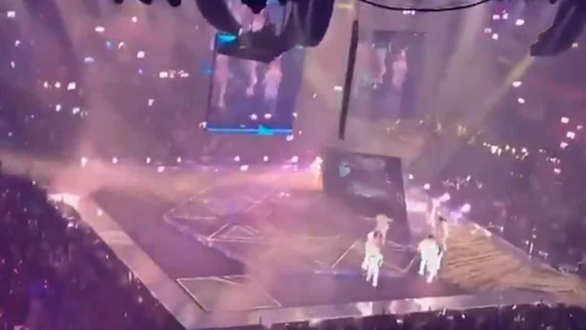 Resultan heridas 2 personas en pleno concierto de K-pop (Video)