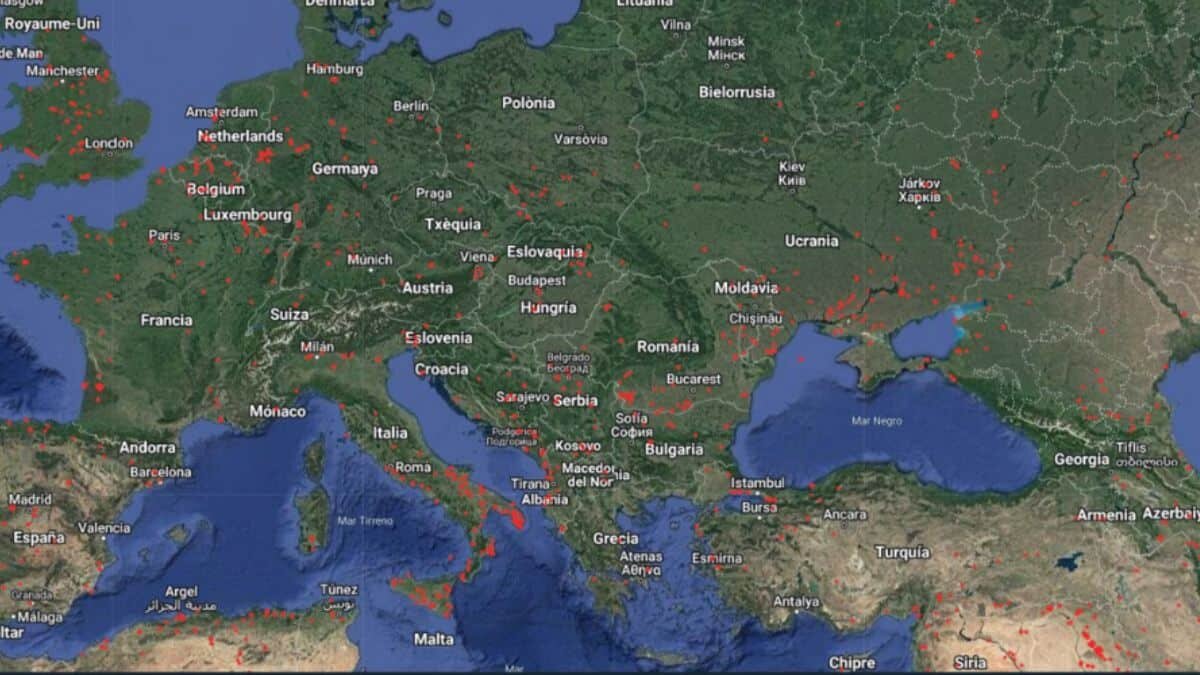 Así podrás ver los incendios que existen en todo el mundo en tiempo real