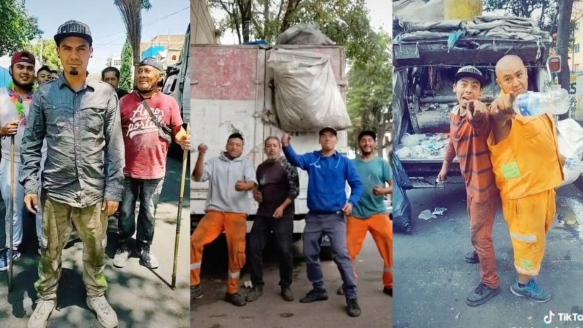 Consiguen trabajadores de limpia 10 millones de seguidores con divertidas parodias (Videos)