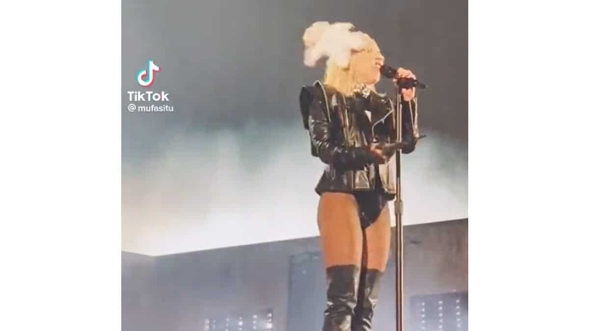 Golpean en la cara a Lady GaGa con peluche del Dr. Simi (Video)